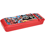 Pratap Hy Function Pencil Box - Hotwheels, Red 1 pc