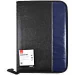 Saya SY839B4 B4 Size Classic Portfolio File - 20 Pockets, Card & Pen Holder, Black 1 pc