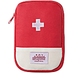Pearlfiesta Mini Small First Aid Kit/Travel Pouch Medicine Storage Bag - For Outdoors 1 pc