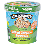 Ben & Jerry's Salted Caramel Brownie Ice Cream - Non Dairy 465 ml