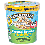 Ben & Jerry's Caramel Brownie Ice Cream - Movie Night 465 ml