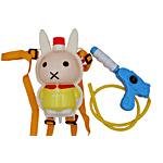 Darling Toys Water Gun With Pikachu Design Backpack Tank Multi Colour 900 ml