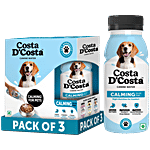 Costa D'Costa  Canine Water For Calming Dogs - All Ages 250 ml (Pack Of 3)