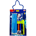 Pratap Stationery Combo Kit - Blue 35 pcs