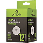 Cosco Stiga Table Tennis Ball - Cup 40+ 12 pcs