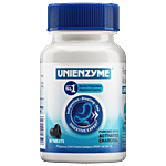UNIENZYME Activ Charcoal Tablets Powered With Activated Charcoal For Indigestion, Bloating, Gas 30 pcs Bottle