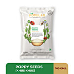 Popular Essentials Poppy Seeds/Khus Khus 100 g