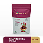 Popular Fit-Eats Cranberries - Whole 150 g 