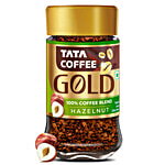 Tata Coffee Gold Instant Coffee Powder - Hazelnut 50 g