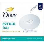 Dove Sensitive Care Pro-Ceramide Serum Bar 125 g (Pack of 3)