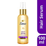 Dove Radiant Shine + UV ProtectÂ  Hair Serum For Dry & Frizzy Hair 100 ml
