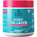 Chicnutrix Marine Collagen With Added Fish Peptides For Youthful Skin, 25 Servings 237.50 g