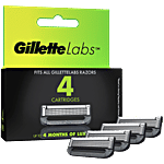 Gillette Labs Razor Shaving Blades/Cartridges - For Men 4 pcs