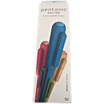 Linc Pentonic Ball Pens - Blue Ink, Assorted Colours 5 pcs 