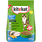 Kitekat Kitten 2-12 Months Dry Cat Food - Ocean Fish Flavour 370 g Pouch