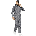 Zeel Rain Jacket Suit with Pant & Hood, Water Proof, Eco Grey, XL 1 pc