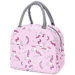 JBG Home Store Kids Lunch Bag - Aluminum Foil Insulated, Leak Proof, Unicorn Print 1 pc
