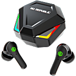 Nu Republic Starbuds Z True Wireless Earbuds - With X-Bass Technology, ENC Technology, 56 Hrs Playtime, TWS With Mic & Hall Sensor Function, Bluetooth V5.3, Type C, Fast Charging, Black 1 Unit