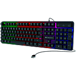 Zebronics Transformer K1 Premium Gaming USB Keyboard - Black 1 pc