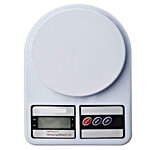Desidiya Kitchen Digital Weighing Scale - White 1 pc