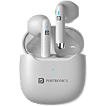 Portronics Harmonics Twins S12 Smart TWS Earbuds - White 1 Unit