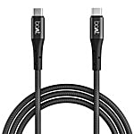 boAt Type C to Type C 3A 60W Fast Charging Cable - 1.5 m, Black, C 300 1 pc 