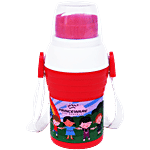 Princeware Lauren Plastic Insulated Kids Bottle - Red 450 ml