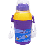 Princeware Lauren Plastic Insulated Kids Bottle - Violet 450 ml