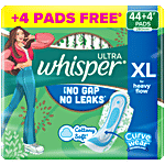 Whisper Ultra No Gap No Leaks Sanitary Pads For Heavy Flow - XL 48 pcs