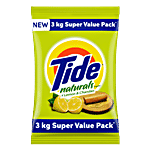 Tide Naturals Detergent Washing Powder - Lemon & Chandan 3 kg