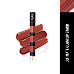 Lakme Ultimate Glam 4 In 1 Lip Stack 4 ml Nice Nudes