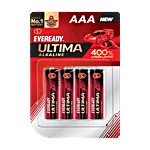 Eveready Ultima Alkaline AAA Batteries 4 pcs