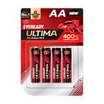 Eveready Ultima Alkaline AA Batteries 4 pcs