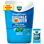 Vicks Cough Drops Double Power - Cooling Menthol 25 pcs