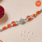 Daivya Sparsh by bigbasket Floral Gem Beaded Rakhi 1 pc