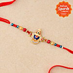 Daivya Sparsh by bigbasket Balaji Rakhi With Kumkum & Rice 1 pc