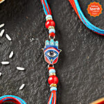 Daivya Sparsh by bigbasket Enlighten Designer Trendy Rakhi With Kumkum & Rice 1 pc