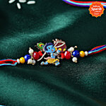 Daivya Sparsh by bigbasket Little Krishna Designer Rakhi For Kids With Kumkum & Rice 1 pc