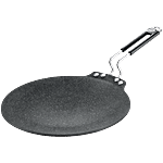 Prestige Durastone Hard Anodised Roti Tawa - 30 cm, Black, Induction 1 pc