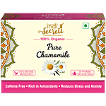 indiSecrets Pure Chamomile Tea 88 g (20 Bags x 4.4 g Each)