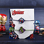 Marvel The Hulk & Mighty Thor Kids Rakhi Set 2 pcs