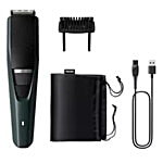 Philips Pro Beard Trimmer 90 min Runtime 20 Length Settings, Green, BT3431/30 1 pc