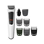 Philips Multi Groomer Set Grooming Kit - 60 min Runtime, 7 Length Settings, White, MG3721/65 1 pc