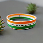 House of Festivals Tiranga Design Silicone Hand Band 1 pc