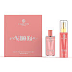 Carlton London Women Gift Set Veronica EDP Perfume & Body Mist 2 pcs (50 ml + 150 ml)