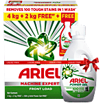 Ariel Matic Front Load Detergent Powder 4 kg (Get 2 kg + 500 ml Liquid Free)