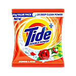 Tide Plus Double Power Detergent Washing Powder - Jasmine & Rose 6 kg