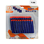 Toy Cloud Hot Fire Gun Bullet Soft Foam Dart For Nerf Gun Refill Pack Sticky Head Darts For Nerf N-Stike Elite Guns 20 pcs For Nerf Blaster 1 pc