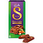 Cadbury Dairy Milk Silk Desserts Plum Cake Chocolate Bar 70 g