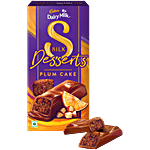 Cadbury Dairy Milk Silk Desserts Plum Cake Chocolate Bar 140 g 